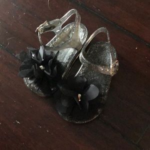 Adorable baby dressy jelly sandals